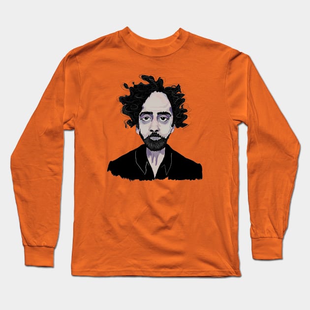 Tim Burton Long Sleeve T-Shirt by Myrthe Triepels